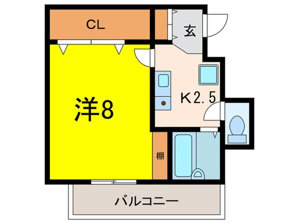 WEED15の物件間取画像